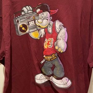 Popeye hip-hop tee